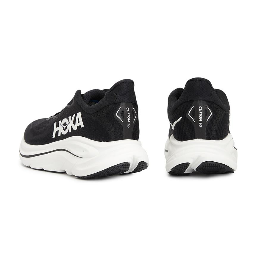HOKA Clifton 10 Women’s Running Shoes BWHT Narrow B Width