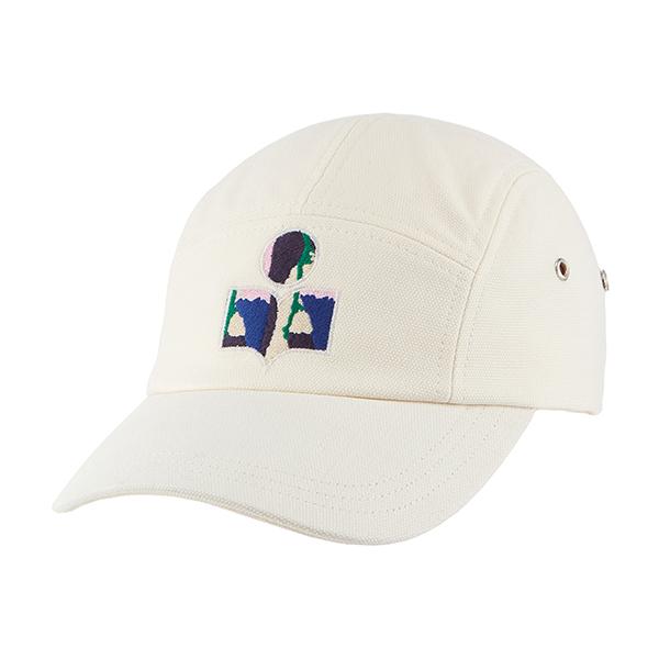 Isabel Marant Tyrone Logo Embroidered Unisex Cotton Cap
