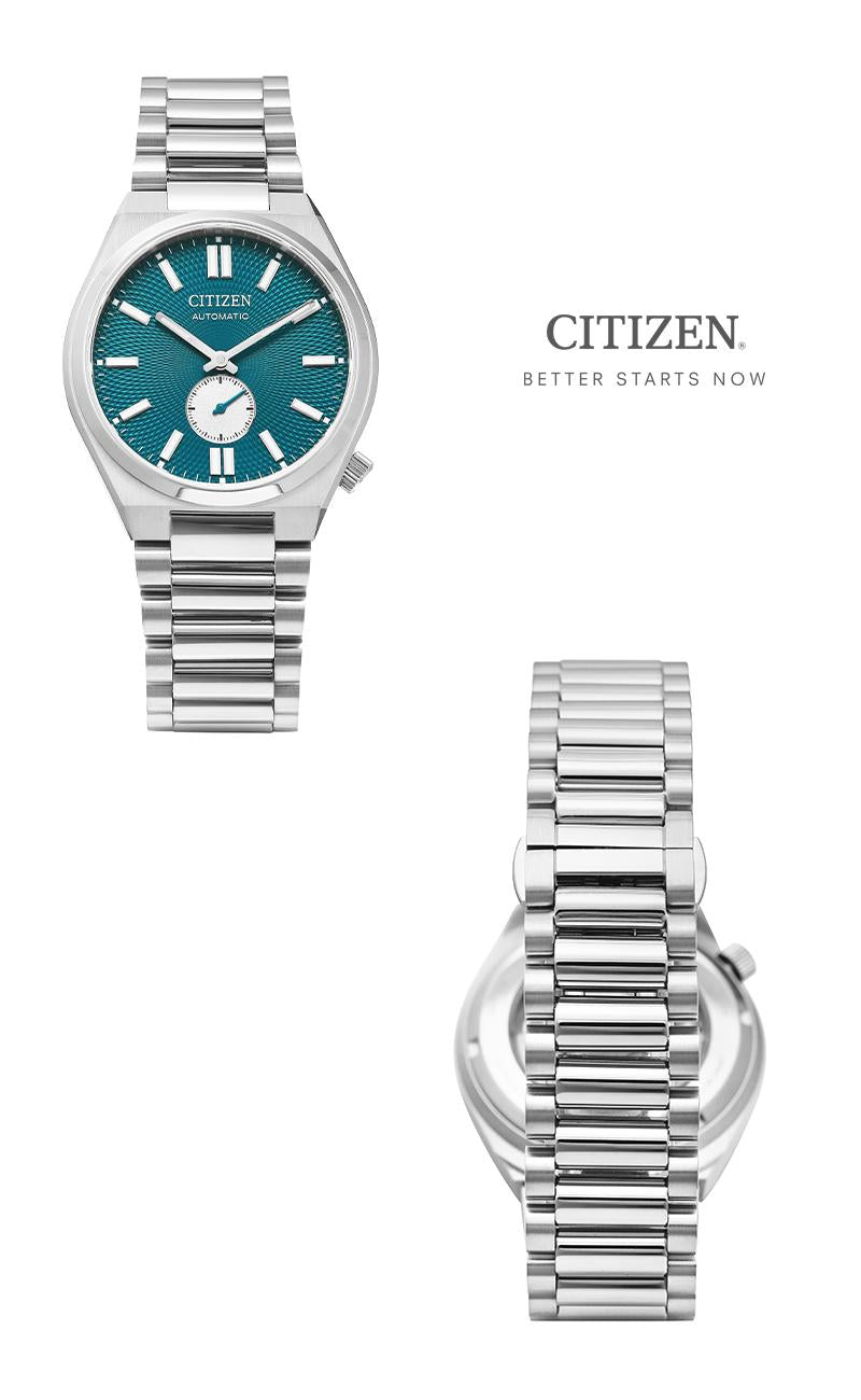 CITIZEN Blue Dial Fabric Strap Men’s Watch NK5010 51L