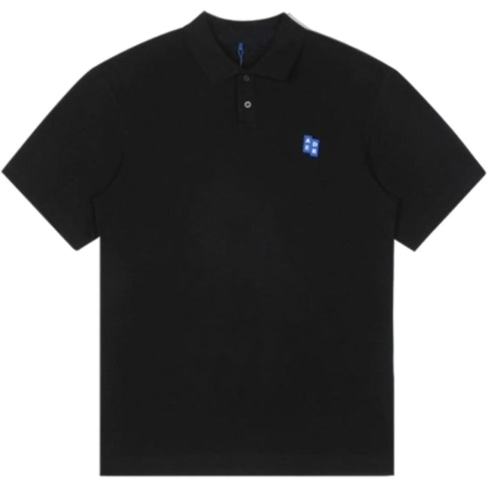 ADER ERROR Significant TRS Tag Polo T-Shirt Black BO42FYPL0201BK