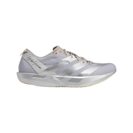 Y-3 Black Leather Sneakers YY3U261CSSN112SV SILVER MET DOM