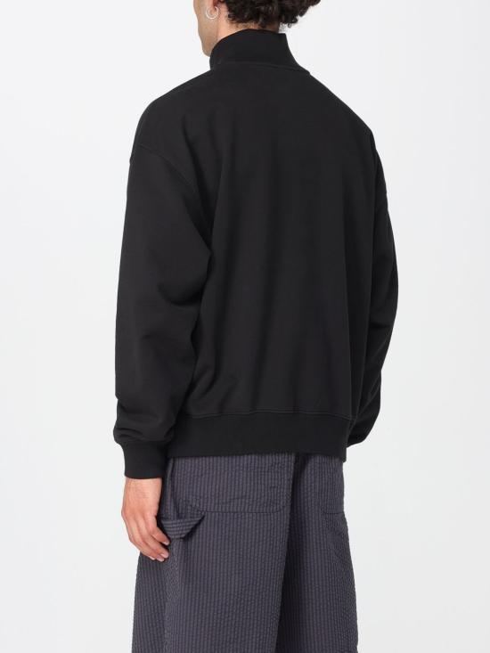 KENZO Black Long Sleeve Sweatshirt for Men FF55SW2414MC99J