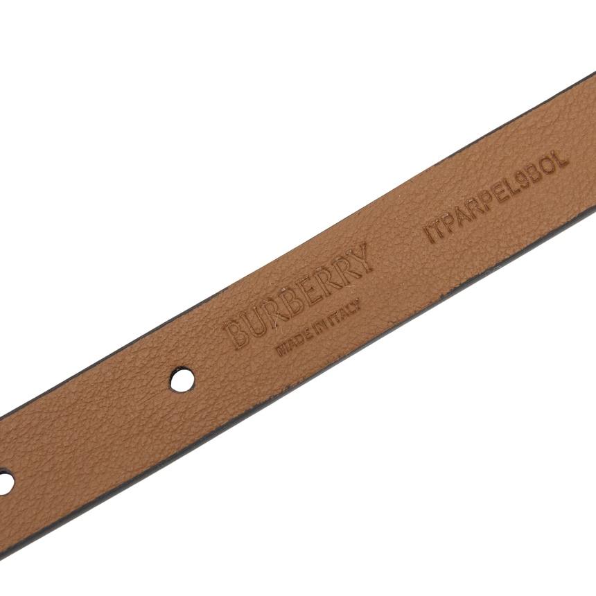 BURBERRY Reversible Leather Belt Women’s