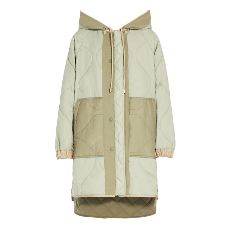 Max Mara Reversible Belted Hooded Jacket Multi Color 2515491031 010