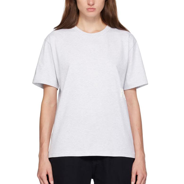 ALEXANDER WANG Puff Logo Short Sleeve T-Shirt 4CC3241520 050