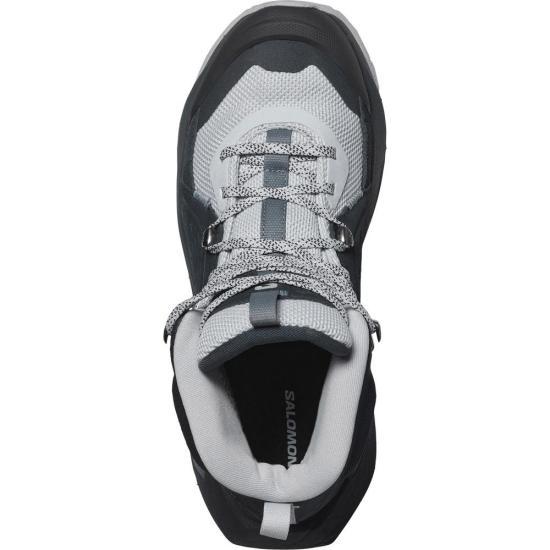 SALOMON Women’s Sneakers Casual Shoes White/Black Mesh Lace-Up L47296800 DOM