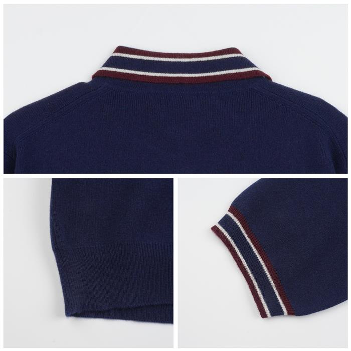 Miu Miu Wool Cashmere Polo Sweater MMLA28 158Z F0124