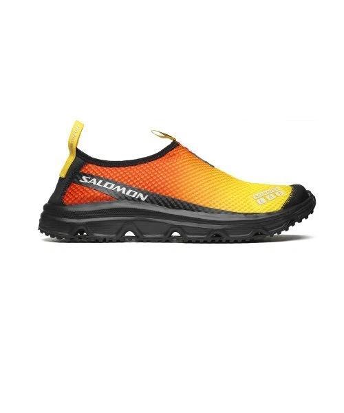 SALOMON Men's Sneakers Low-Top Running Shoes Black