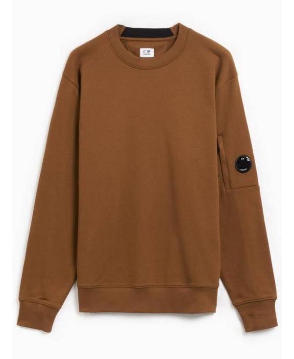 CP Company Diagonal Raised Fleece Crew Neck Sweatshirt