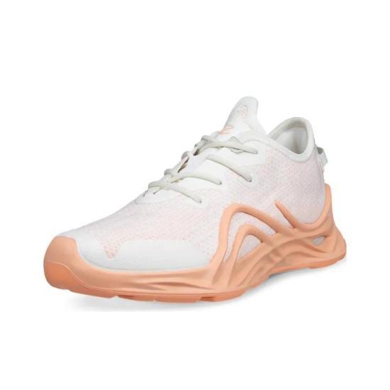 ecco Orange Leather Sneakers 825623 60352