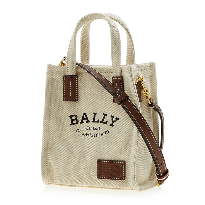 BALLY Crystal Mini Tote Bag Women’s Leather Handbag