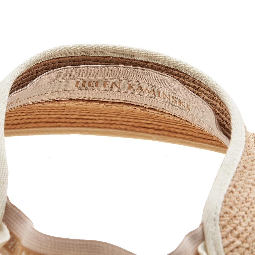 HELEN KAMINSKI Natural Sand Mita Visor Hat Women’s Cap