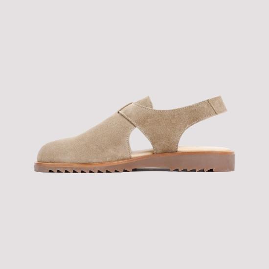 PARABOOT Rope Sandals Women’s Leather Slide Sandals