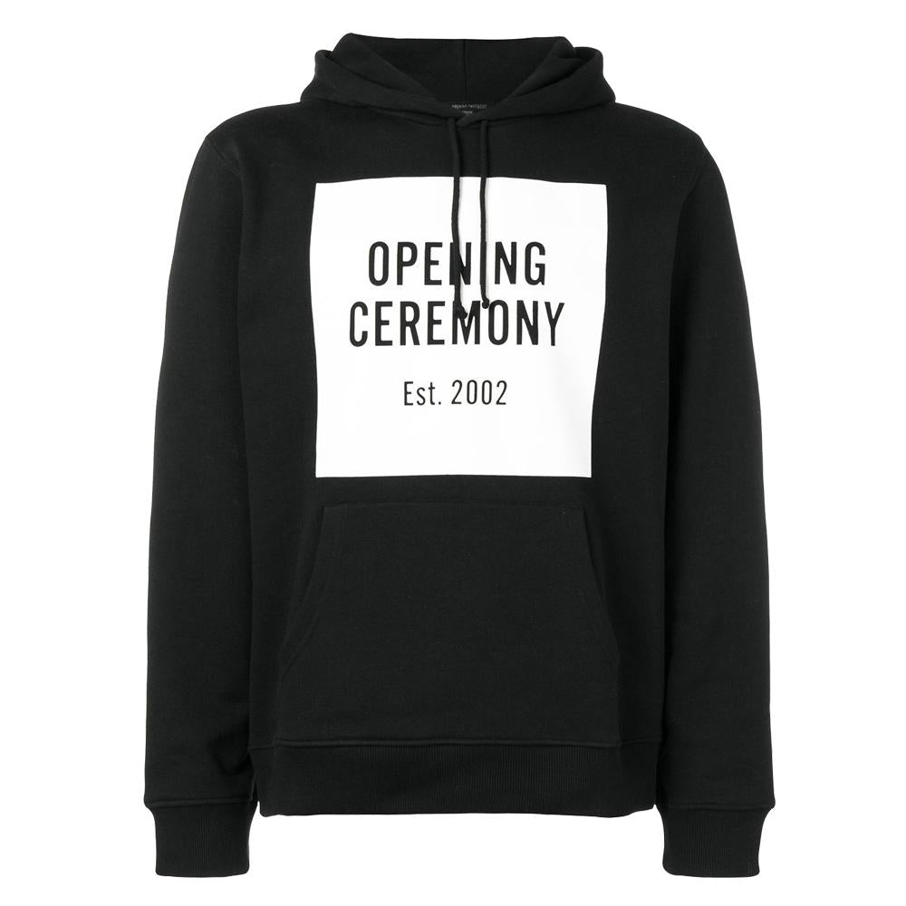 Opening Ceremony Logo Hoodie Black Men's Sweatshirt