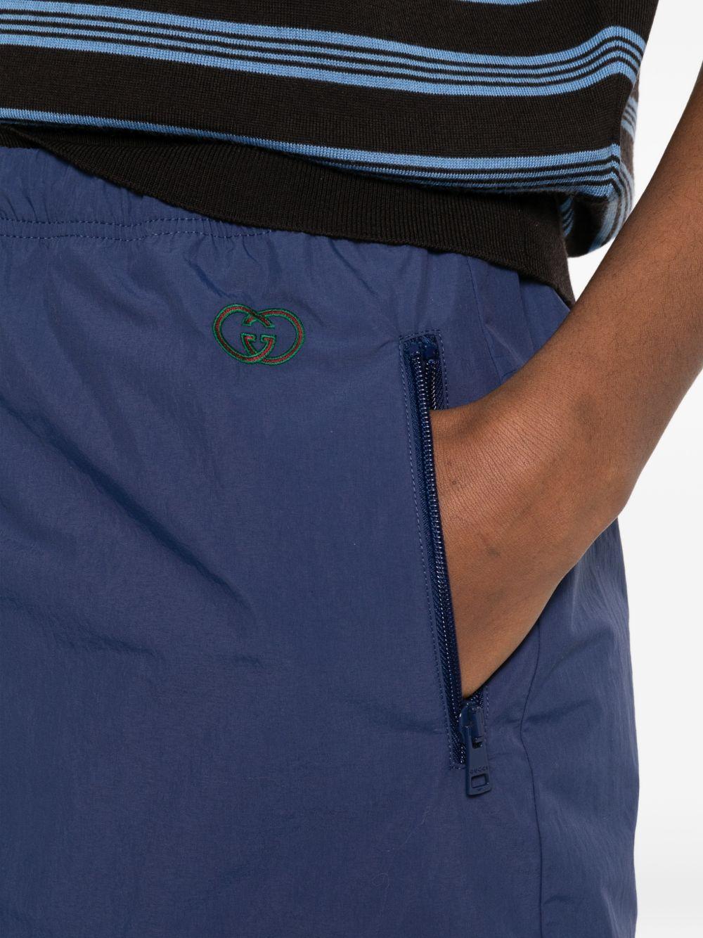 GUCCI Blue Mini Skirt