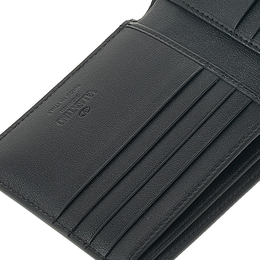 VALENTINO Garavani Men's Signature V Logo Bifold Wallet 2Y2P0654 AXI 73R