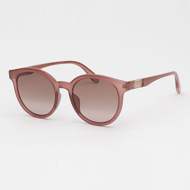 GUCCI Translucent Round Acetate Sunglasses Asian Fit Unisex