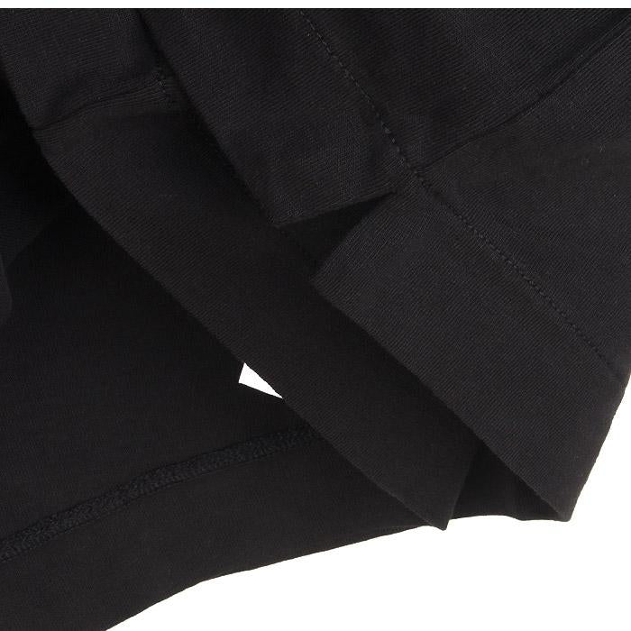 OFF WHITE Double Layered Black Cotton T-Shirt Men OMAB087 F23 JER002 1001