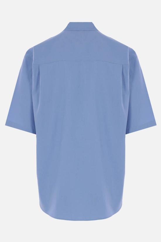 AURALEE Short Sleeve Shirt for Men A25SS03TN LIGHT GREEN DOM