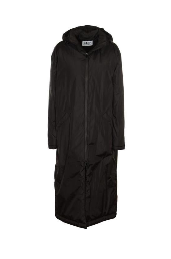 GOLDEN GOOSE Black Wool Blend Overcoat GMP01214 P00086790100