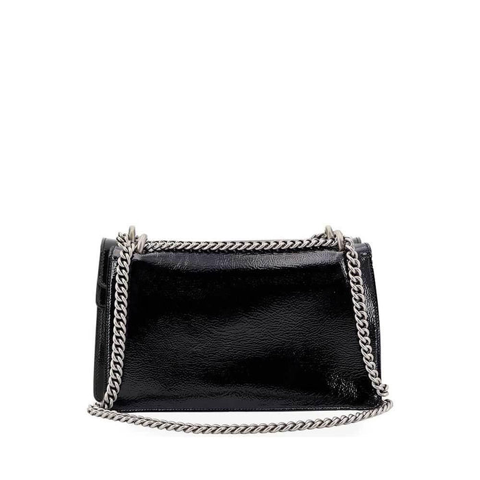 GUCCI Dionysus Small Leather Shoulder Bag Black