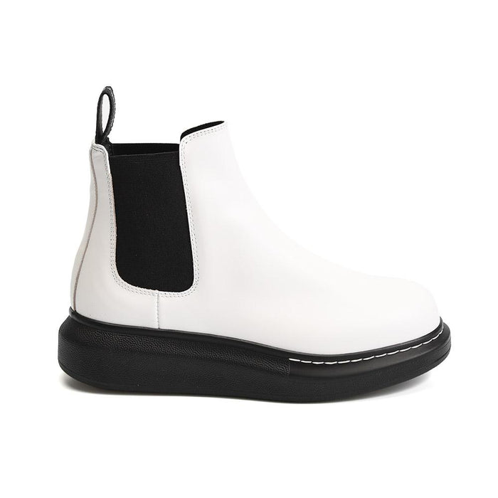 Alexander Mcqueen Hybrid Chelsea Boots White
