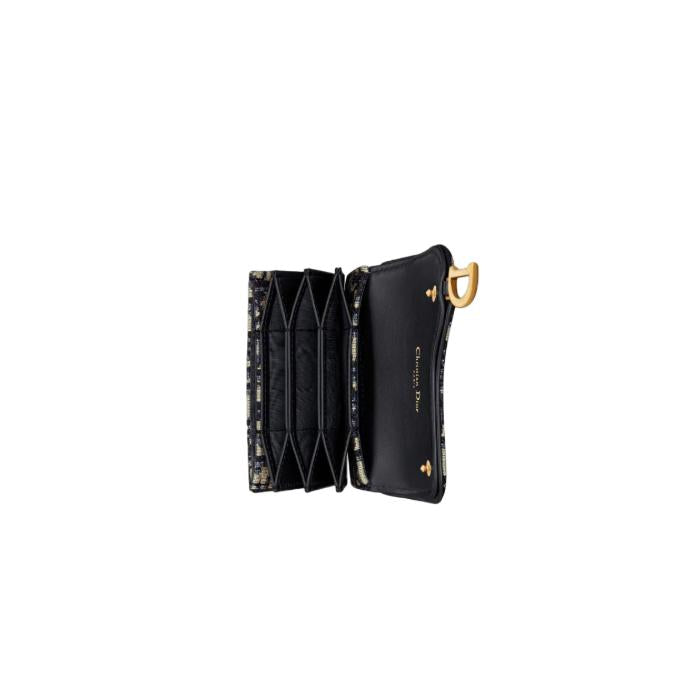 DIOR Saddle Jasmine Pocket Card Holder saddle S5644CTZQ