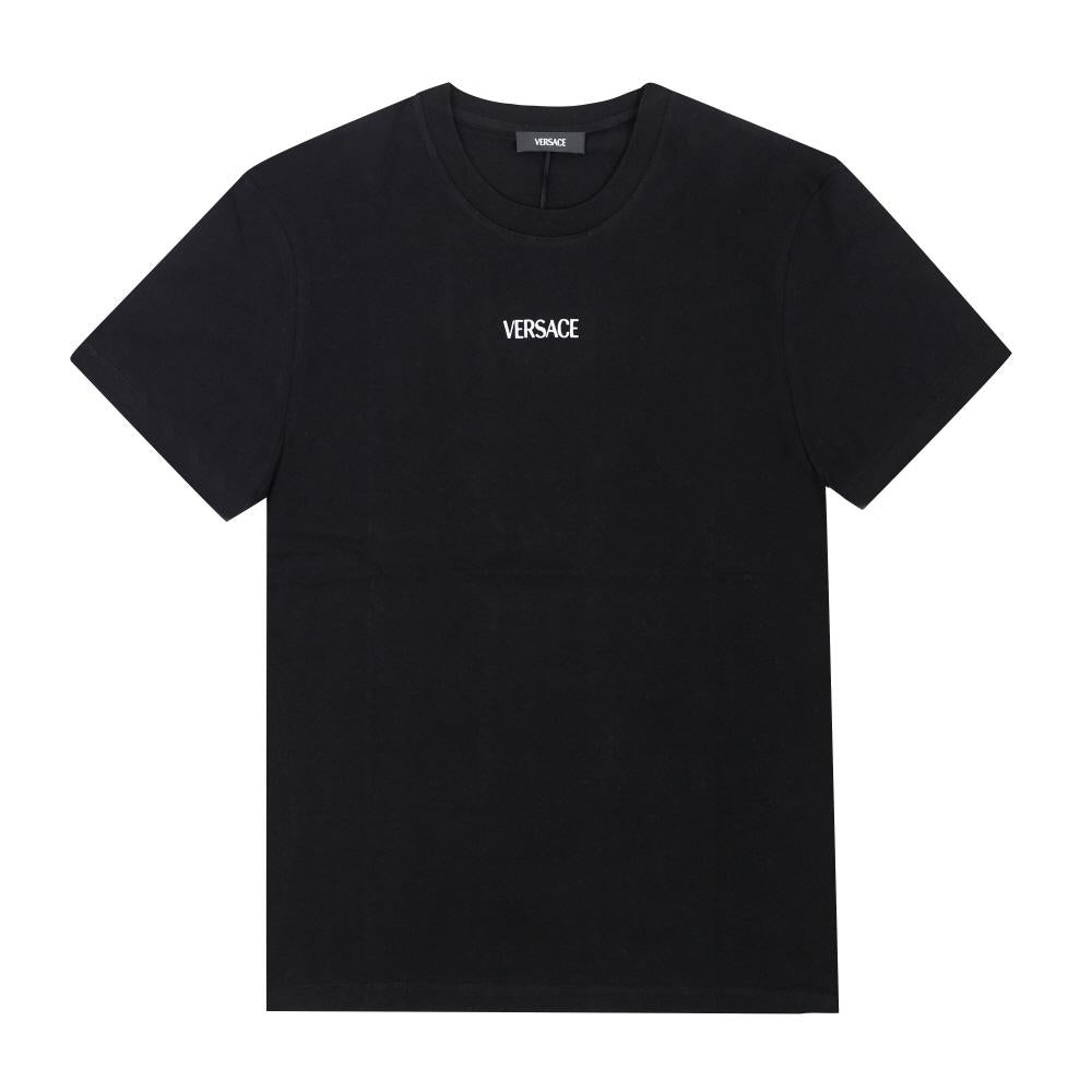 Versace Men’s Short Sleeve Logo Print T-Shirt 1013944 1A16455 1B000