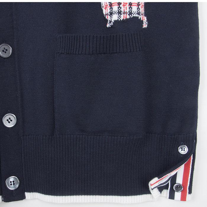 THOM BROWNE Hector Wool Cardigan MKC511B Y1002 415