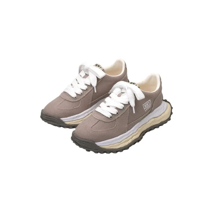 Maison Mihara Yasuhiro Larry Canvas Gray Unisex Low-Top Sneakers