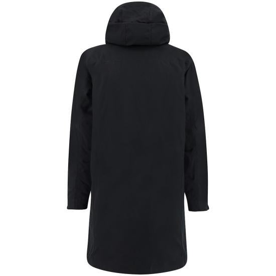 Lundhags Long Down Puffer Jacket for Women 1117111900 Black