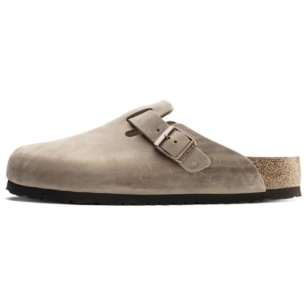 Birkenstock Boston Soft Footbed Narrow Brown Clogs/Slippers