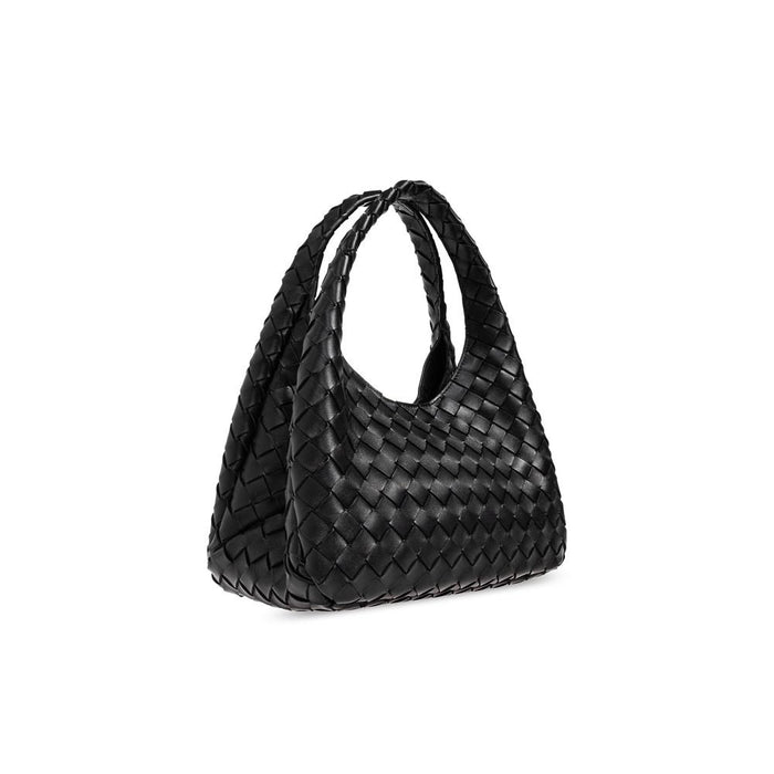 Bottega Veneta Campana Small Tote Bag Black Leather