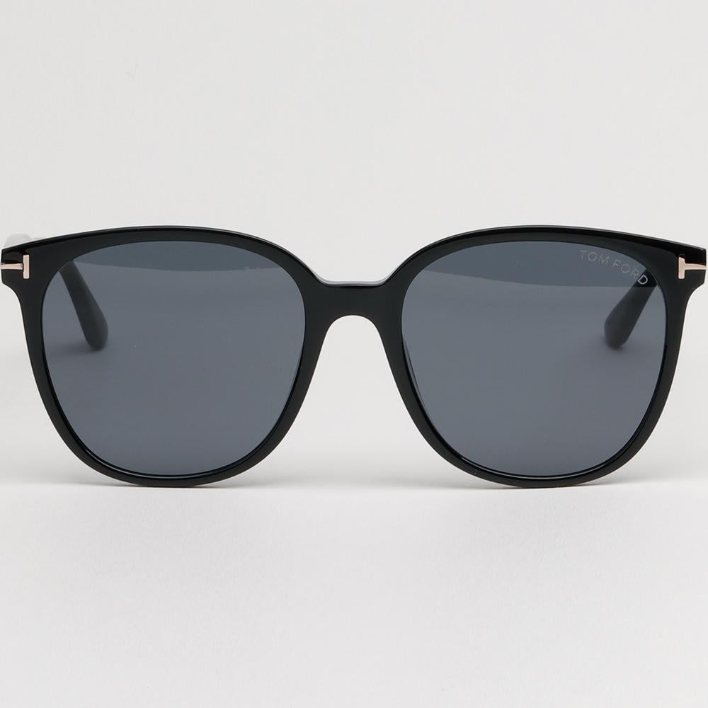 TOM FORD Unisex Asian Fit Acetate Horn-Rimmed Sunglasses TF K 01A