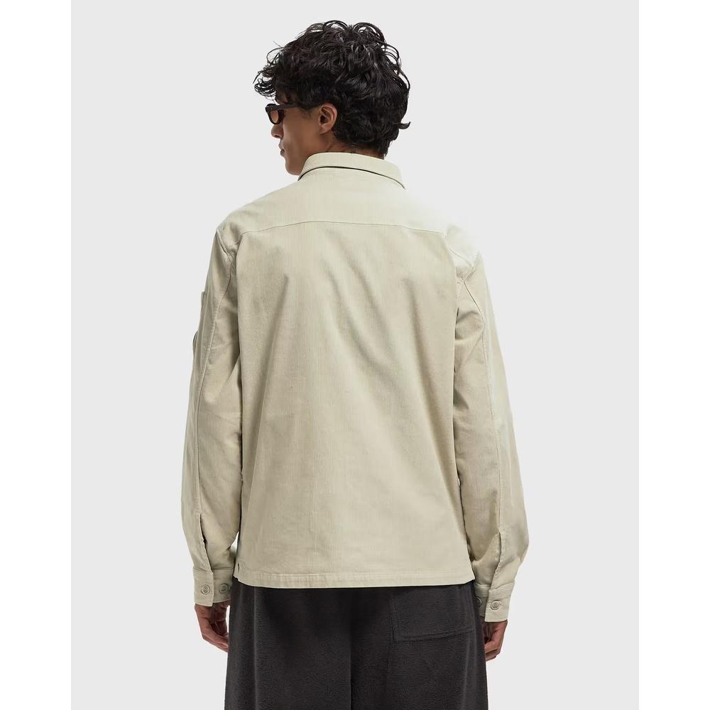 CP Company Lens Corduroy Long Sleeve Shirt for Men