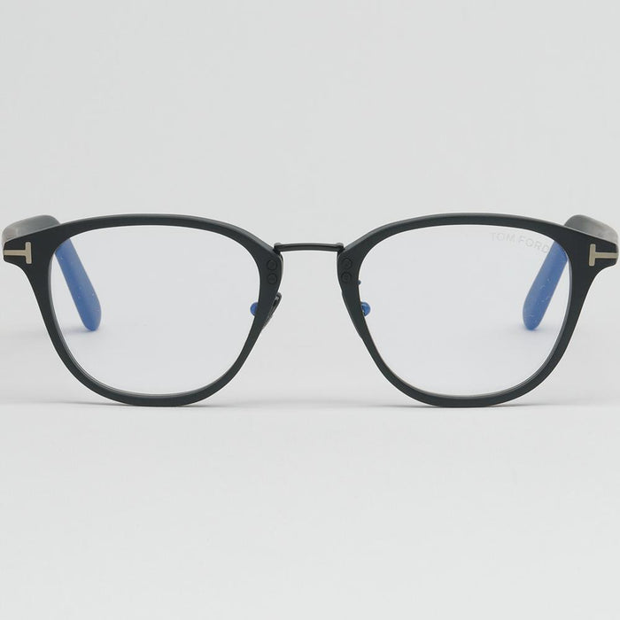 TOM FORD Blue Light Blocking Acetate Eyeglass Frames Unisex Asian F TF5919DB 002