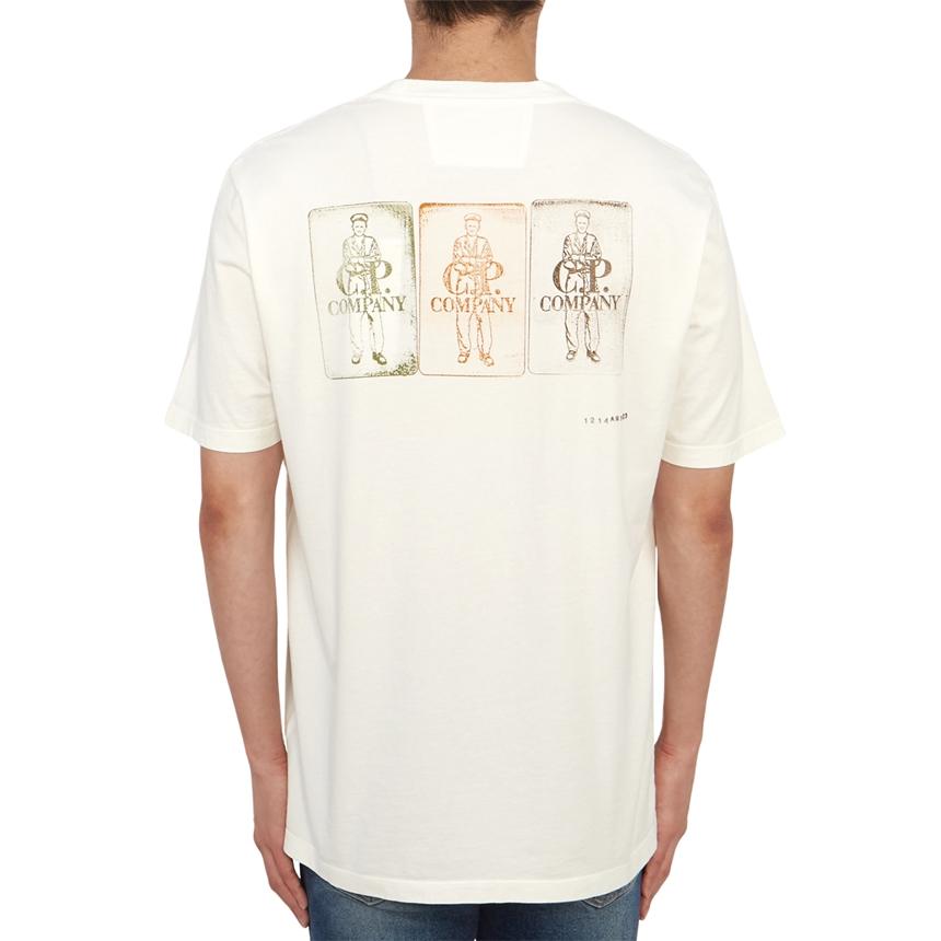 CP Company Men’s Short Sleeve T-Shirt 16CMTS288A 005431G 103