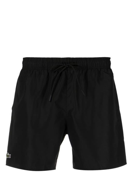 Lacoste Black Green Swim Shorts for Men MH6270 964