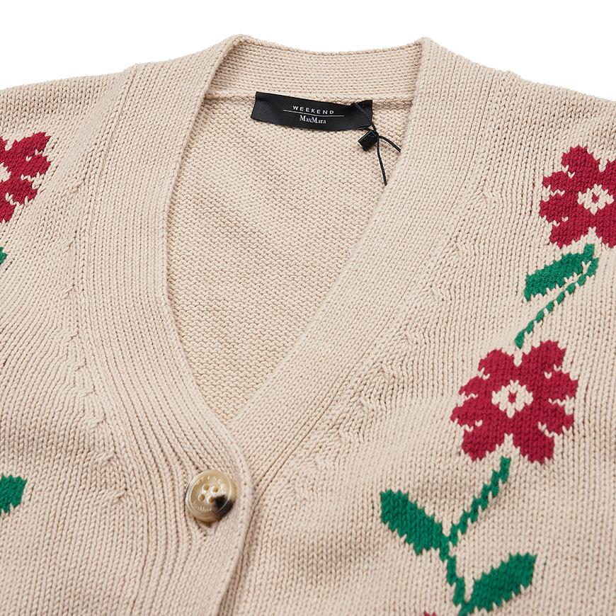 Max Mara TEULADA Cotton Cardigan for Women 001