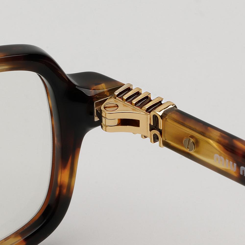 Miu Miu Blue Light Blocking Acetate Square Sunglasses Asian Fit MU11ZSF 14L 08N
