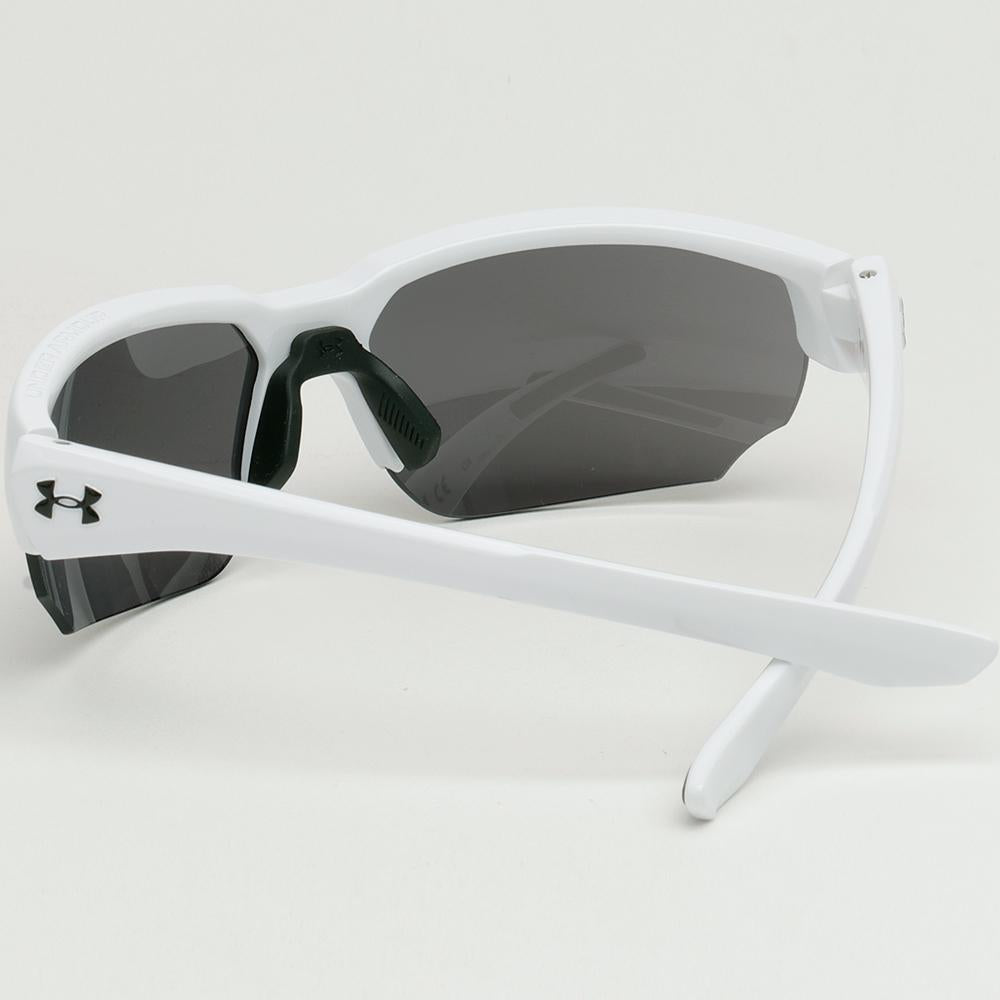 Under Armour Blue Mirror Sport Goggles Sunglasses Unisex Running UA 0012S CCPW1