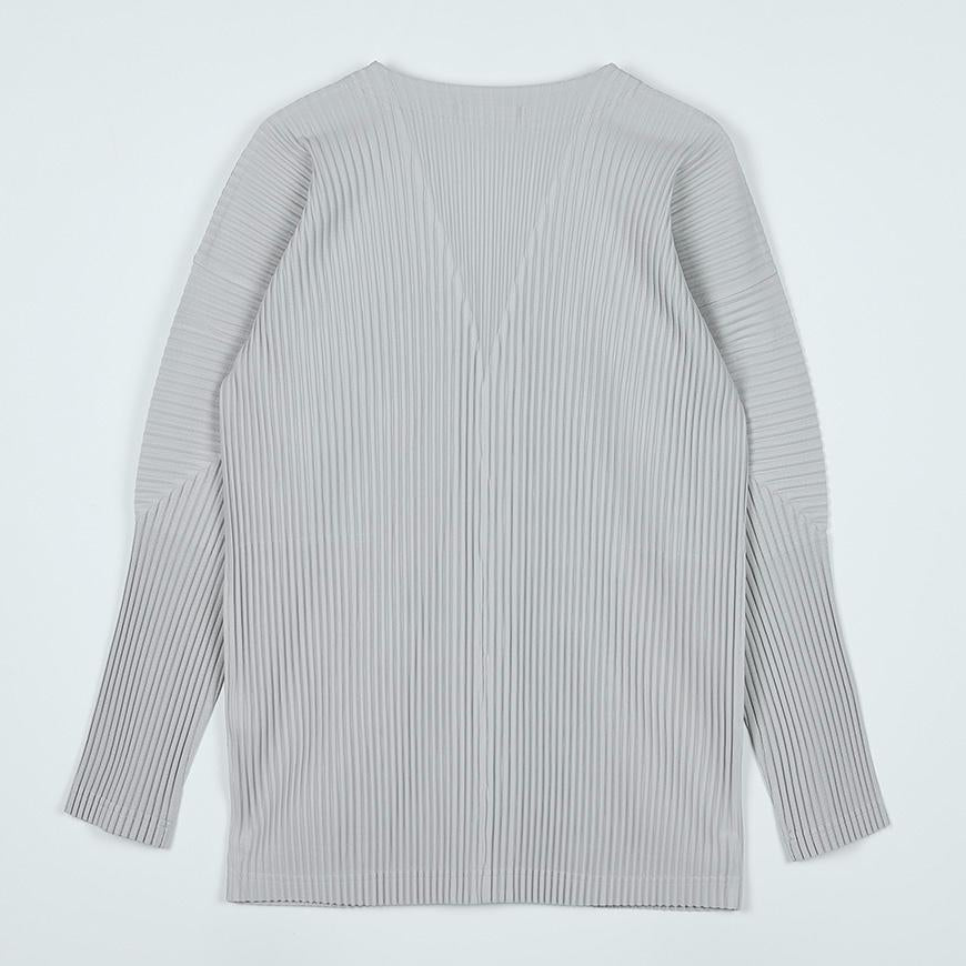 Issey Miyake Homme Plissé Men’s V-Neck Button Cardigan HP59JL541 11