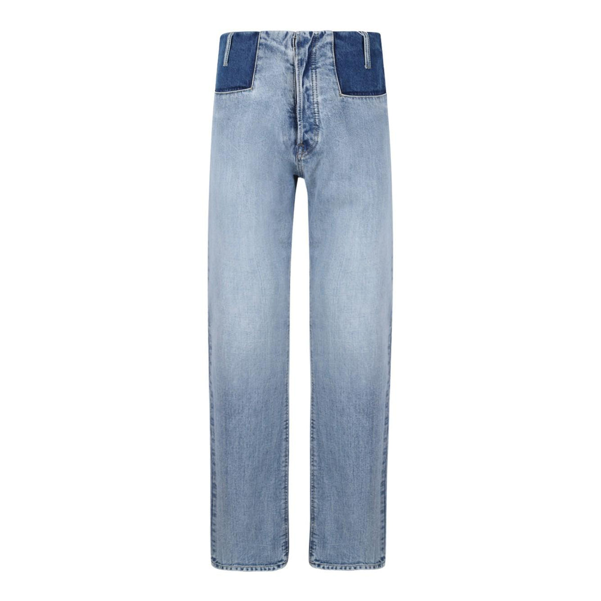 Maison Margiela Black Denim Cropped Jeans for Men