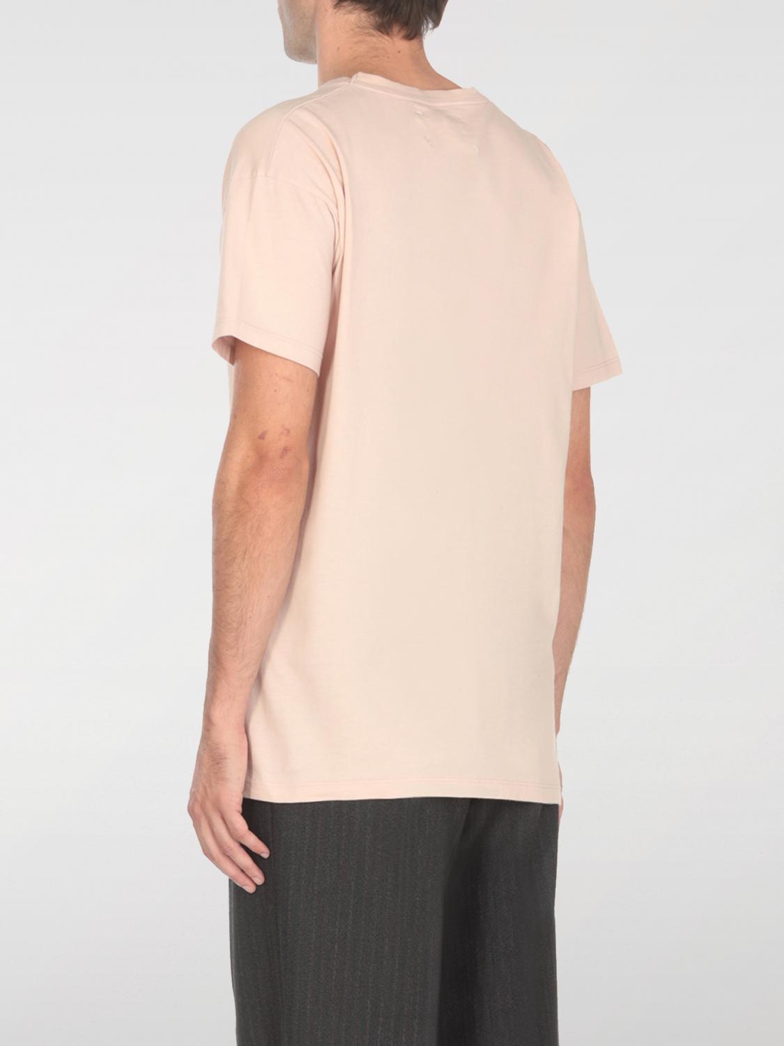 Maison Margiela Short Sleeve Cotton T-Shirt Beige Women’s