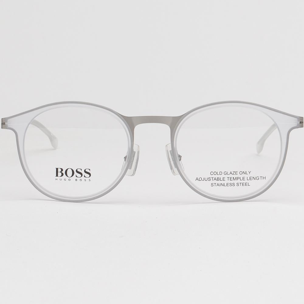 HUGO BOSS Ultra Lightweight Unisex Round Eyeglasses Frame BOSS1245 CDN