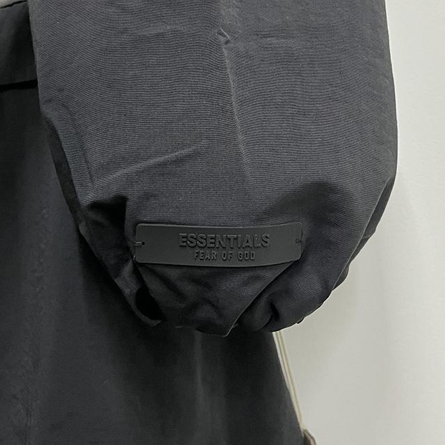 Fear of God Essentials Back Logo Nylon Hooded Anorak Jacket 202BT244780F