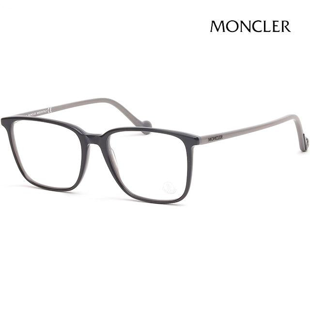 Moncler Gray Thin Acetate Oversized Unisex Eyeglass Frames