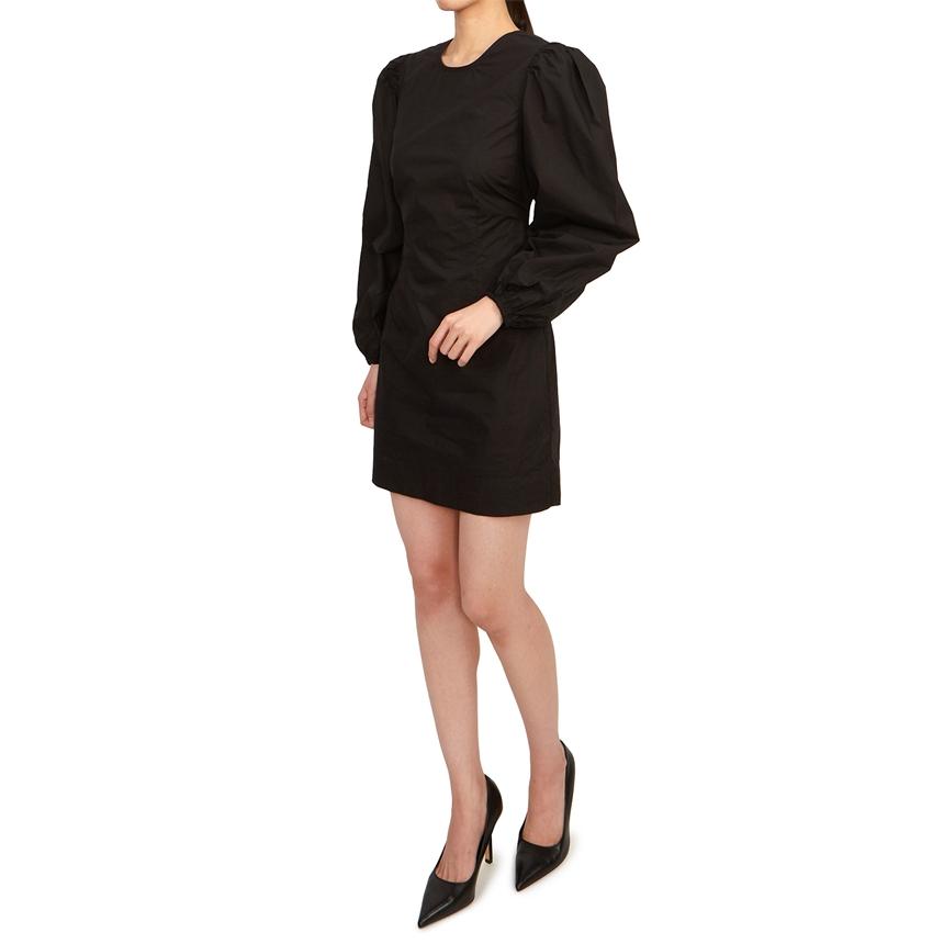 GANNI Black Mini Dress Women’s Mini Dress