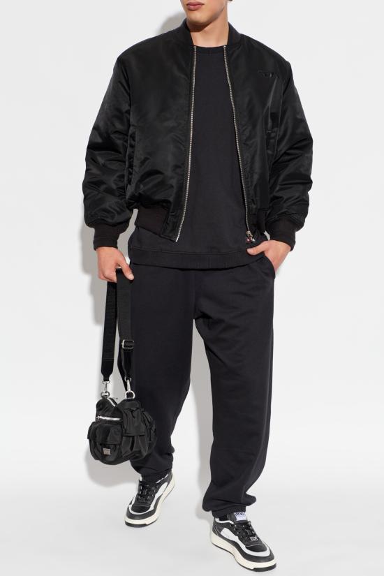 DIESEL Men’s Training Jogger Sweatpants A22801 0SIBH 9XX BLACK DOM