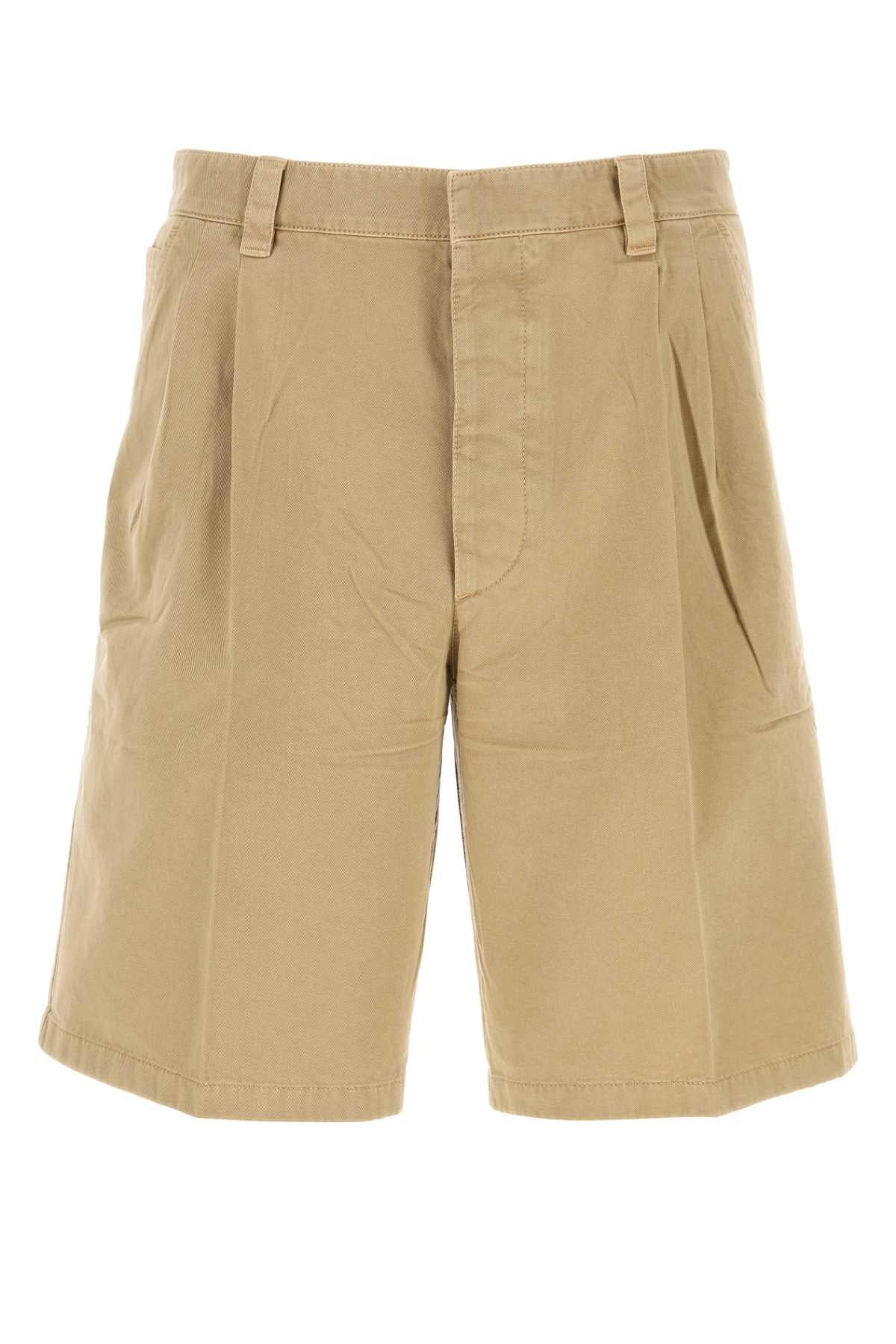 PRADA Black Nylon Drawstring Shorts